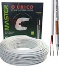 Cabo Coaxial Master Flexível 2x26AWG Branco 100 metros - condutti