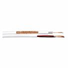 Cabo Coaxial P/Cftv 4mm 80% Flex Rolo de 45m - Dni