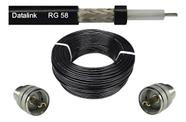 Cabo Coaxial Px Data Link Rg58 50r 95%m 2conctor Brinde100m