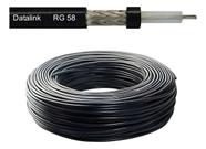 Cabo Coaxial Px Data Link Rg58 50r 95%m 2conector Brinde 60m