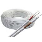 Cabo Coaxial RF 4mm 95% Malha Dupla Capa Blindado 50 Metros