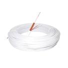 Cabo Coaxial RF 4MM + Bipolar CFTV MUCA2084 BR 100 Metros 80% Malha