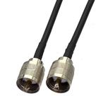 Cabo Coaxial RF De 6 Polegadas Para 5M RG58 Com Conector Macho UHF Para Conector Macho PL259 -