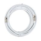 Cabo Coaxial Rg59 Tv Antena C/ Conector 10 Metros Branco - SPEEDLAN Cabo Coaxial Rg59 Tv Antena C/ Conector 10 Metros Branco - SPEEDLAN
