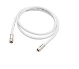 Cabo Coaxial Rg6 97% Malha P/ Antena Sinal Hdtv 2 Metros