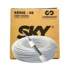 Cabo Coaxial Serie 59 Padrão SKY com 100 Metros