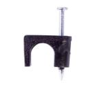 Cabo coaxial Staple Gardner Bender PCC-1525, pacote com 25, preto