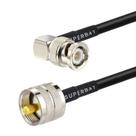 Cabo coaxial Superbat PL259 UHF macho para BNC macho 300cm