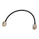 Cabo coaxial Superbat UHF Macho PL-259 para UHF Macho PL-259 30cm Cabo coaxial Superbat UHF Macho PL-259 para UHF Macho PL-259 30cm