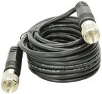 Cabo coaxial TruckSpec 18 pés RG-58A/U com conectores PL-259 Cabo coaxial TruckSpec 18 pés RG-58A/U com conectores PL-259