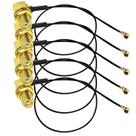 Cabo coaxial TUOLNK SMA fêmea para U.FL IPEX-1 30 cm, pacote com 5 Cabo coaxial TUOLNK SMA fêmea para U.FL IPEX-1 30 cm, pacote com 5