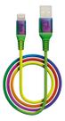 Cabo COLORIDO Lightning - L810RB - Alta Performance - ELG