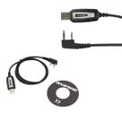 Cabo Com CD Programador Para Rádio Baofeng