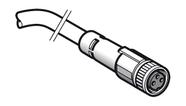Cabo Com Conector M8 Reto 3 Pinos 2 M - Telemecanique