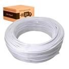 Cabo Comando Pp 4 Vias 2,5mm Rolo Branco Ou Preto 3mt 5mt 10mt