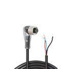 CABO CONECTOR M12 CL4-12 4 PINOS FEMEA ANGULAR 90 5m - LED