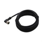 Cabo Conector M8 3p Pinos Para Sensores Angulo 90 3 Fios 2m