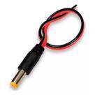 Cabo Conector Rabicho P4 Macho Pos. E Neg. P/cftv Fontes Led