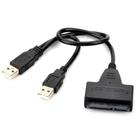 Cabo Conversor Adaptador Usb 2.0 Sata Dual Usb Hdd