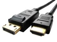 Cabo Conversor DisplayPort para HDMI - 1,8 metros DisplayPort M X HDMI M Cabo Conversor DisplayPort para HDMI - 1,8 metros DisplayPort M X HDMI M