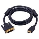 Cabo Conversor DVI (24+1) para HDMI 1.5mt com filtro Xtrad