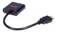 Cabo Conversor Tomate Hdmi P/ Vga Femea Pc Projetor Notebook
