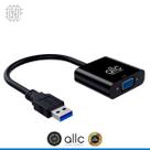 Cabo Conversor Usb 3.0 Para Vga Pc Laptop Monitor Projetor