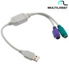Cabo conversor - usb x ps2 amxps2f