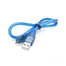 Cabo *curto* micro usb p/ arduino leonardo 0,3m