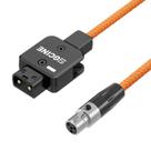 Cabo D-Tap para Mini XLR 4 Pinos Para Monitores TVLogic Cabo D-Tap para Mini XLR 4 Pinos Para Monitores TVLogic