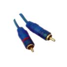 Cabo de AACUTEUDIO 2 RCA + 2 RCA 5MTS AZUL - Generico Cabo de AACUTEUDIO 2 RCA + 2 RCA 5MTS AZUL - Generico