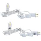 Cabo de acessórios KGC acorrentável com lâmpada LED C7 de 1,8 m, 2 unidades