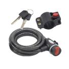 Cabo de Aço com Trava Rontek BCD-015 de Chave 1,5mts 12mm