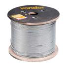 CABO DE AÇO VONDER FIBRA GALVANIZADO 6X19m 300M 4,76mm 3/16” CABO DE AÇO VONDER FIBRA GALVANIZADO 6X19m 300M 4,76mm 3/16”
