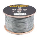 CABO DE AÇO VONDER PLASTIFICADO GALVA. 6X7 50M 3,18mm 1/8”