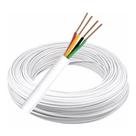 Cabo De Alarme 2 Pares Multicores 4 Vias 0,40Mm Rolo De 100M Cabo De Alarme 2 Pares Multicores 4 Vias 0,40Mm Rolo De 100M