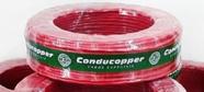 Cabo De Alarme P/ Incendio 2x0,75mm2 Vermelho (Rolo 100mts) conducopper 600V-Nbr17240 - Fabricante p