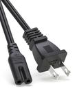 Cabo de alimentação AC Bicmice para PS5 PS4 PS3 Xbox One S/X, TV 3FT