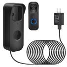 Cabo de alimentação, adaptador e suporte para campainha de vídeo Blink Cabo de alimentação, adaptador e suporte para campainha de vídeo Blink