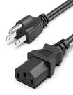 Cabo de alimentação Bicmice 15Ft 18AWG NEMA 5-15P a C13 10A 125V