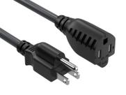 Cabo de alimentação de extensão Cable Leader 7 pés NEMA 5-15P para NEMA 5-15R Cabo de alimentação de extensão Cable Leader 7 pés NEMA 5-15P para NEMA 5-15R