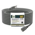 Cabo de alimentação EP 15m 12/3 SJTW Heavy Duty 15A 125V