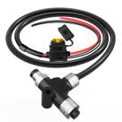 Cabo de alimentação Marine Grade NMEA 2000 Tee com fusível de 1 m Jsvecip
