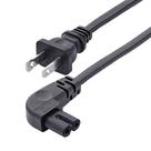 Cabo de alimentação para laptop StarTech.com 3m NEMA 1-15P para ângulo reto C7