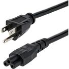 Cabo de alimentação para laptop StarTech.com 3m NEMA5-15P para C5 10A 125V UL