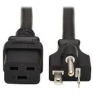 Cabo de alimentação Tripp Lite C19 para NEMA 5-20P 20A 125V 1,8 m preto