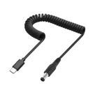 Cabo De Alimentação USB C Para DC 12V 3A Com Entrada USB Tipo C PD Para Carregamento Em Estúdio