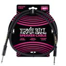 Cabo de alto-falante Ernie Ball Straight/Straight 90cm preto Cabo de alto-falante Ernie Ball Straight/Straight 90cm preto