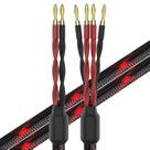 Cabo de alto-falante KK Cable K4b-2b Bi-Wire 2,5 m OFC 1 par