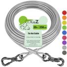Cabo de amarração para cães XiAz Heavy Duty de 20 pés para cães de até 250 libras